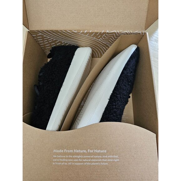 Allbirds Men's Wool Runner‎ Fluff Natural Black Sneakers M11 New - Picture 3 of 6